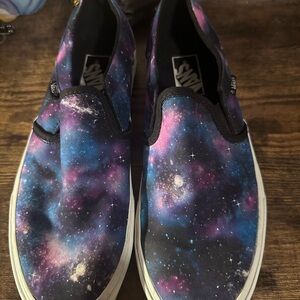 Vans Black Slip-On Sneakers